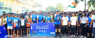 Shiv Nadar University's Inaugural 10K Challenge a grand success