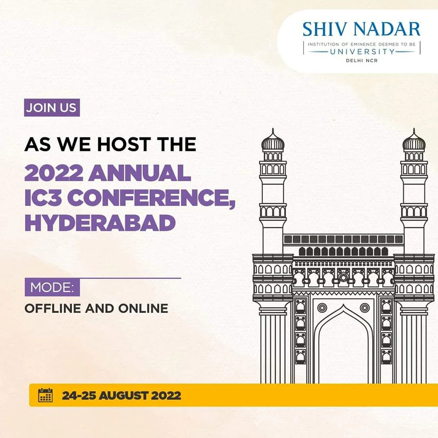 IC3 Movement Conference in Hyderabad | Shiv Nadar University