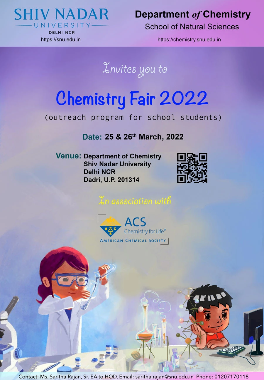 Department of Chemistry Organizes Chemistry Fair 2022