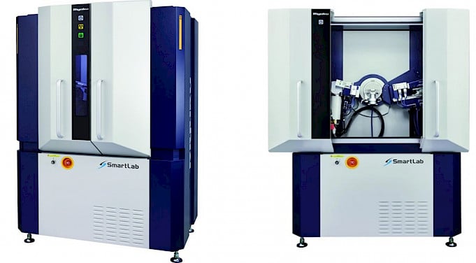 Photo of Rigaku SmartLab Powder x-ray diffraction instrument