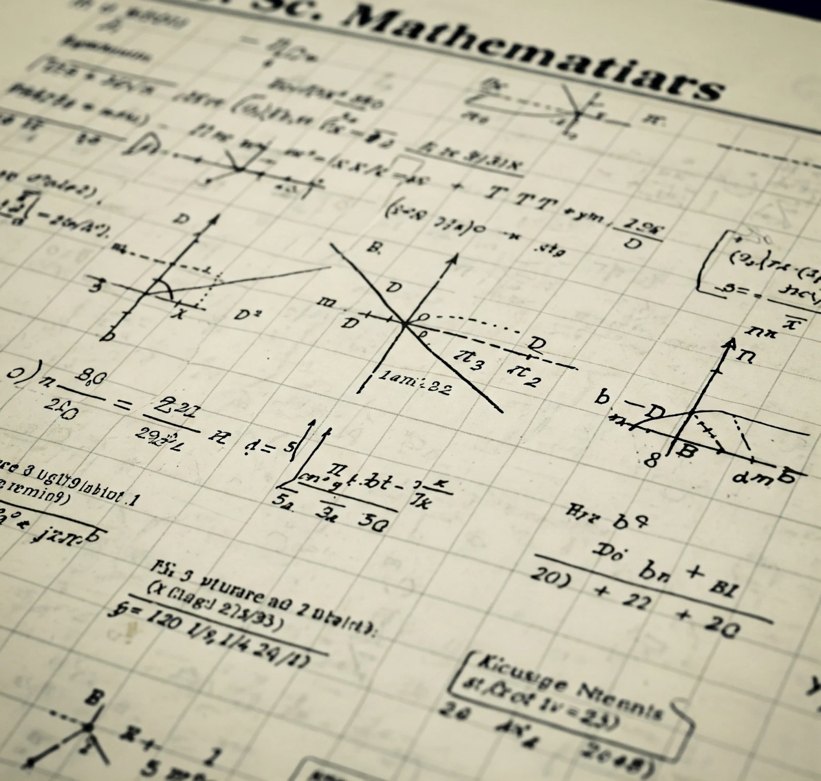 B. Sc. Mathematics Subjects: Explore and Master the World of Numbers