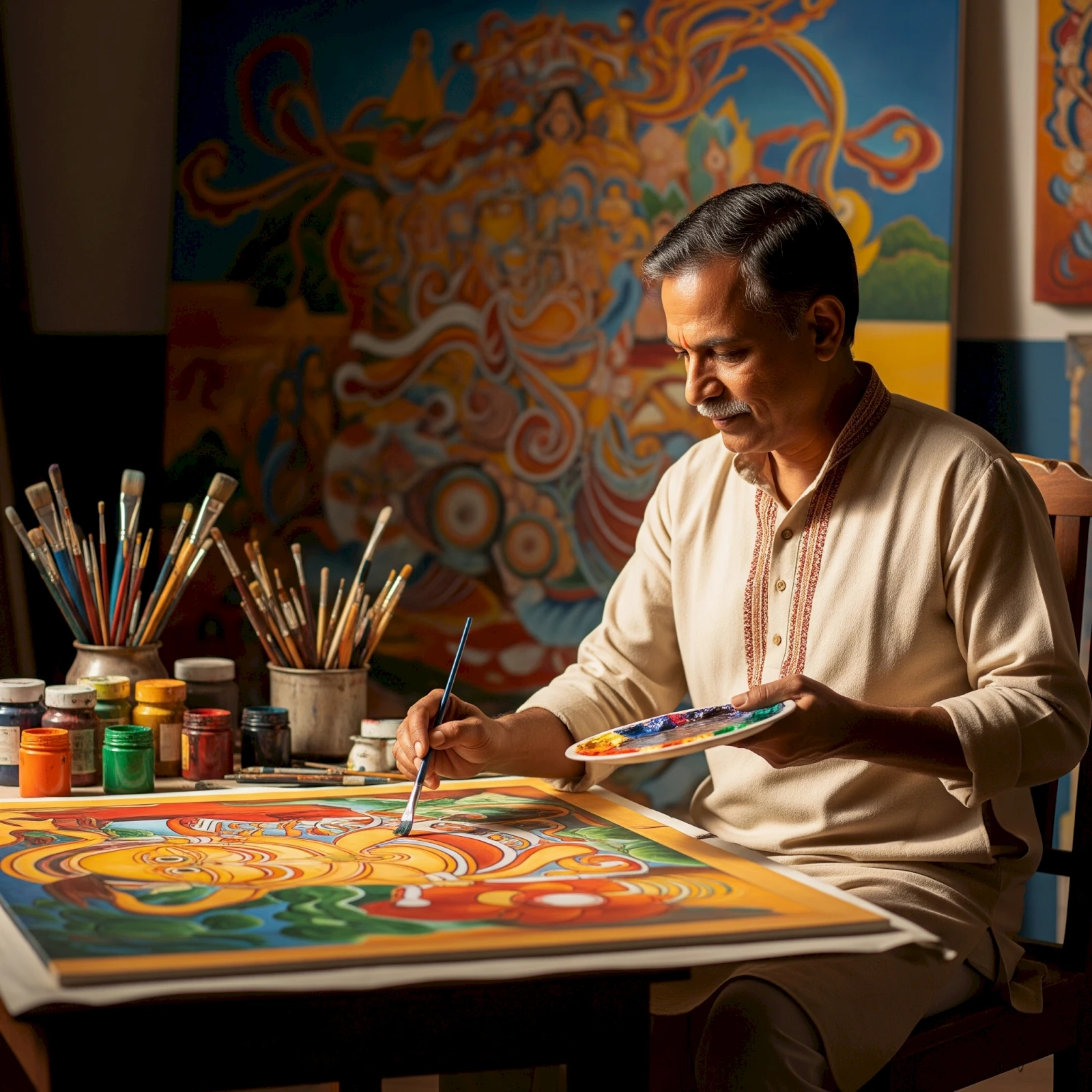 Master's in Fine Arts - From Brushstrokes to Bright Futures