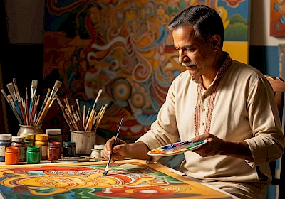 Master's in Fine Arts - From Brushstrokes to Bright Futures