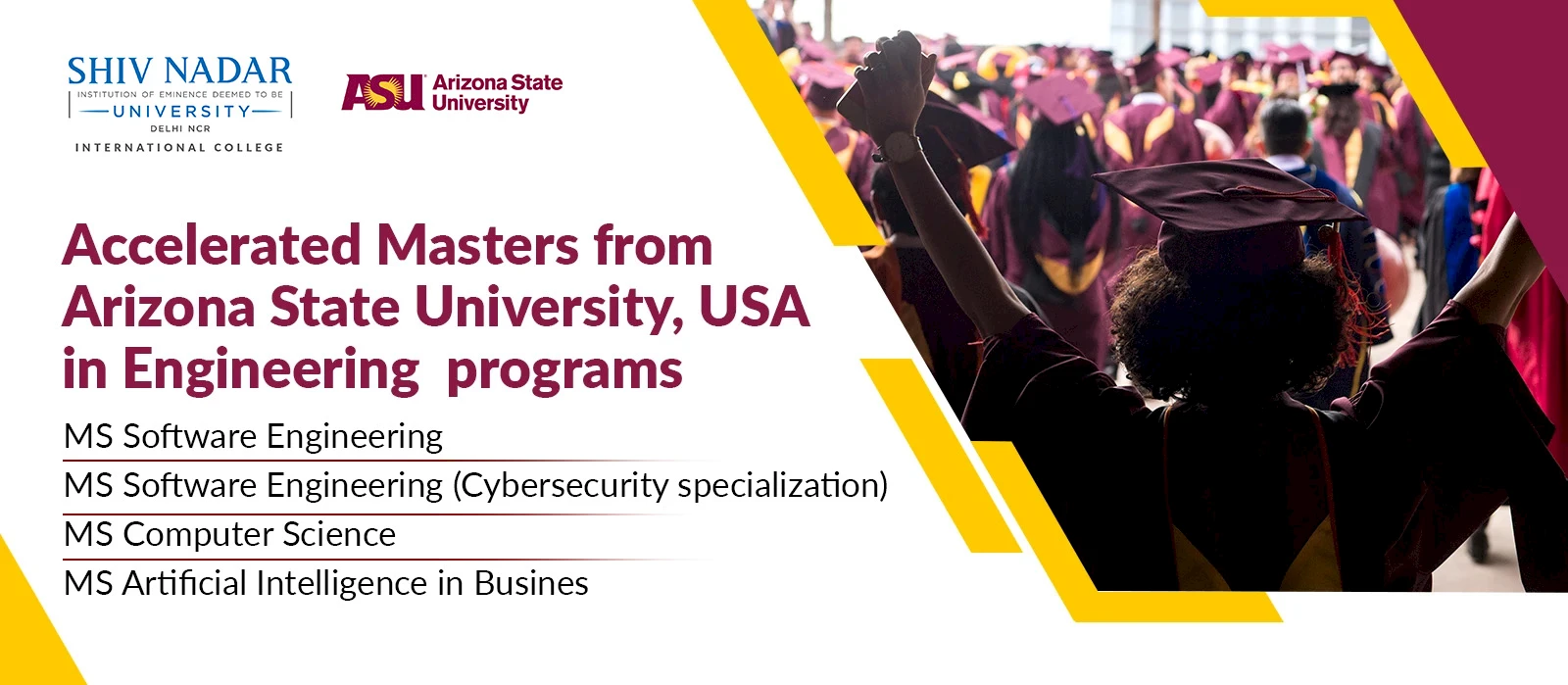 Accelerated Masters Program with ASU