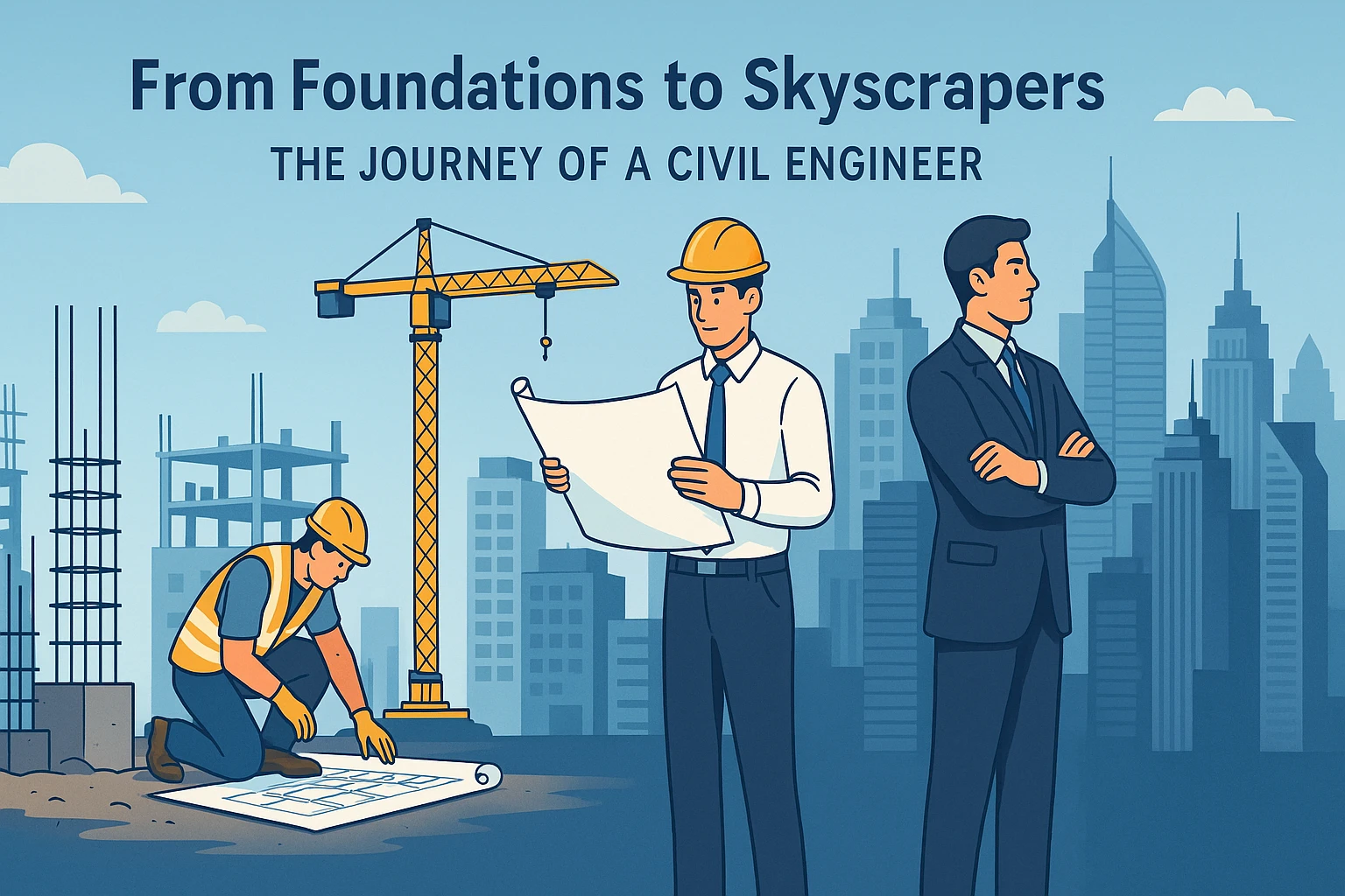From Foundations to Skyscrapers: The Journey of a Civil Engineer