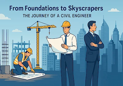 From Foundations to Skyscrapers: The Journey of a Civil Engineer