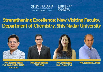The School of Natural Sciences Welcomes New Visiting Faculty to the Department of Chemistry