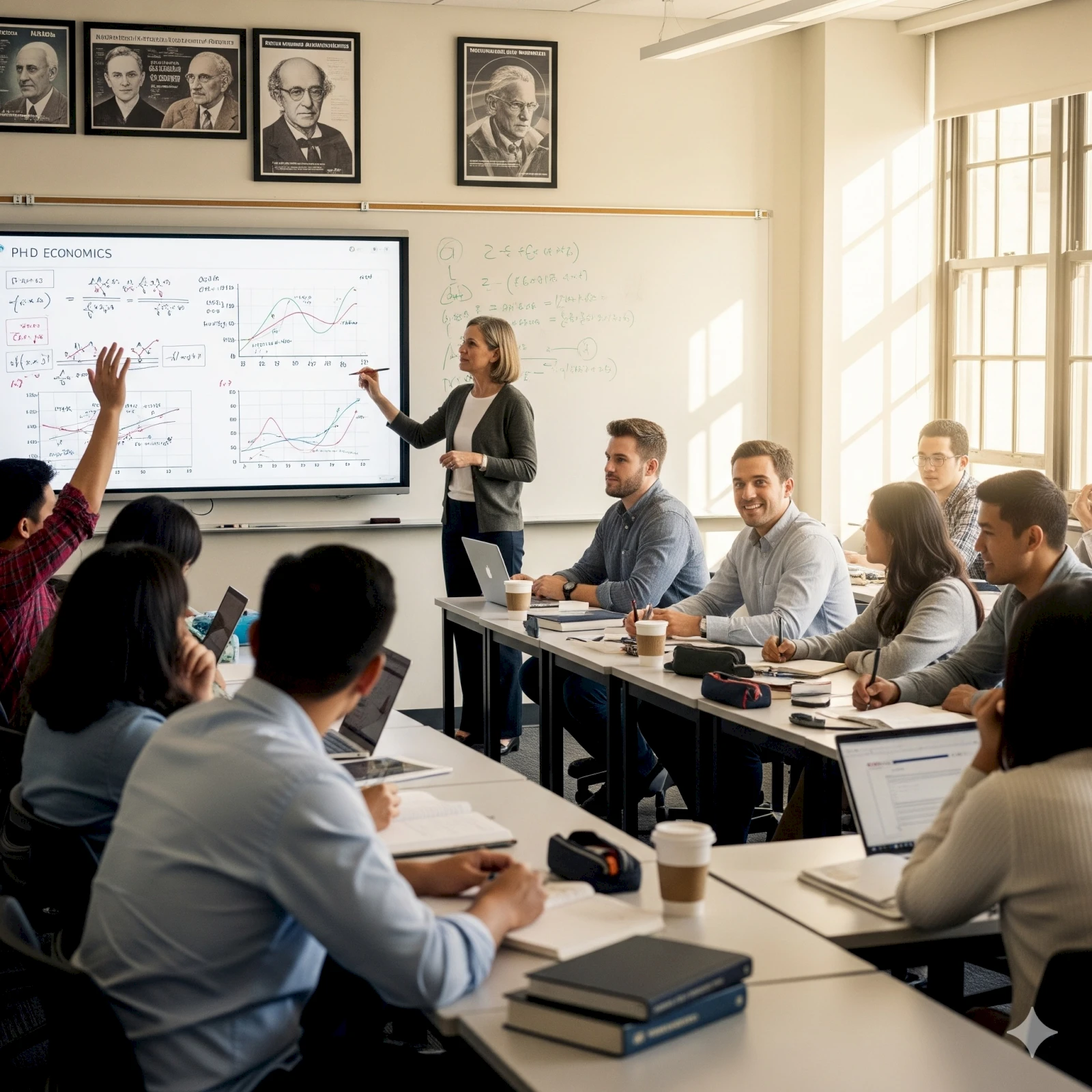 A Ph.D. in Economics helps design the invisible architecture of decisions that steer nations