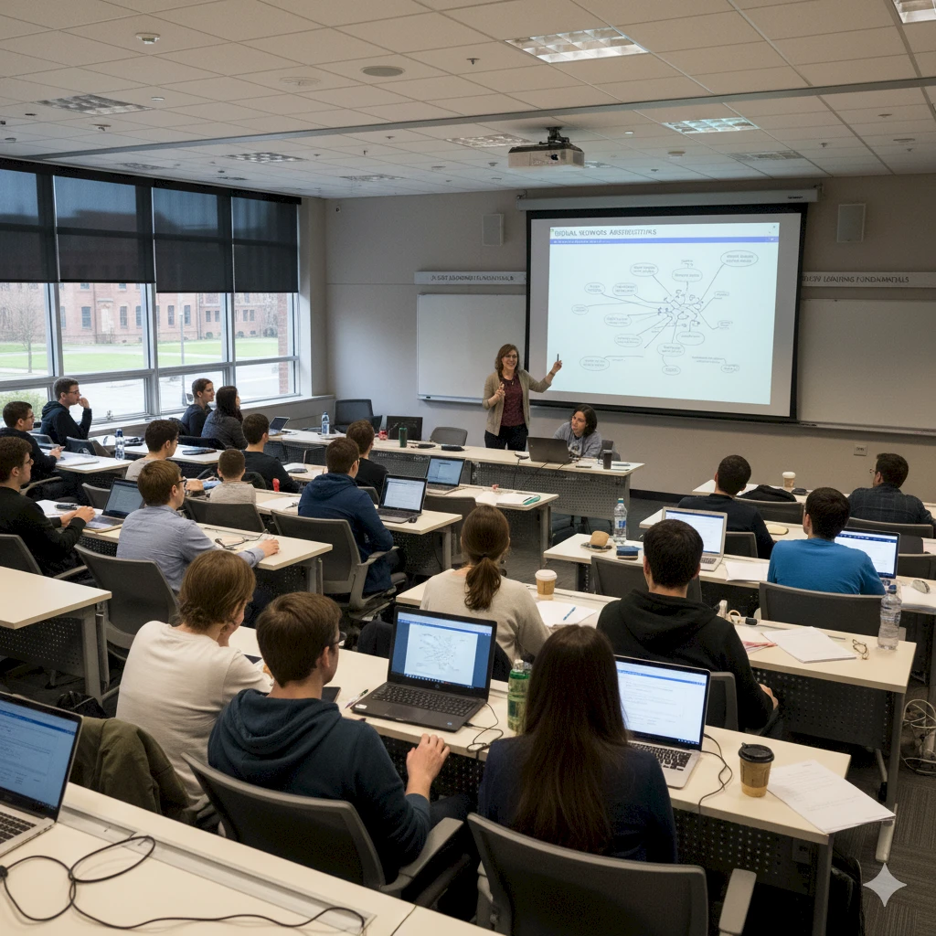Train your mind to think beyond syntax and codes through an M.S. in Computer Science.
