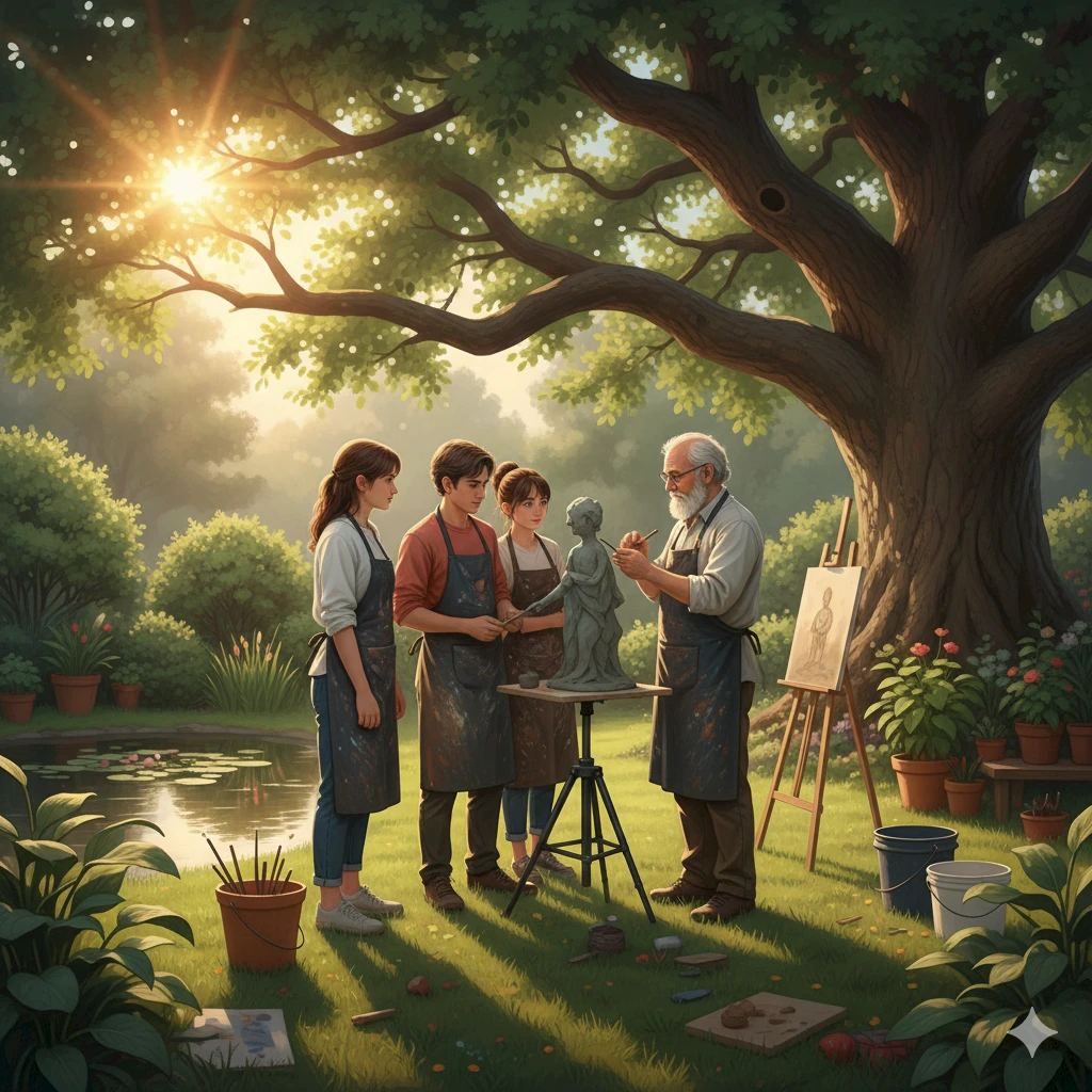 Master’s degree in Fine Arts can shape your growth as an artist.