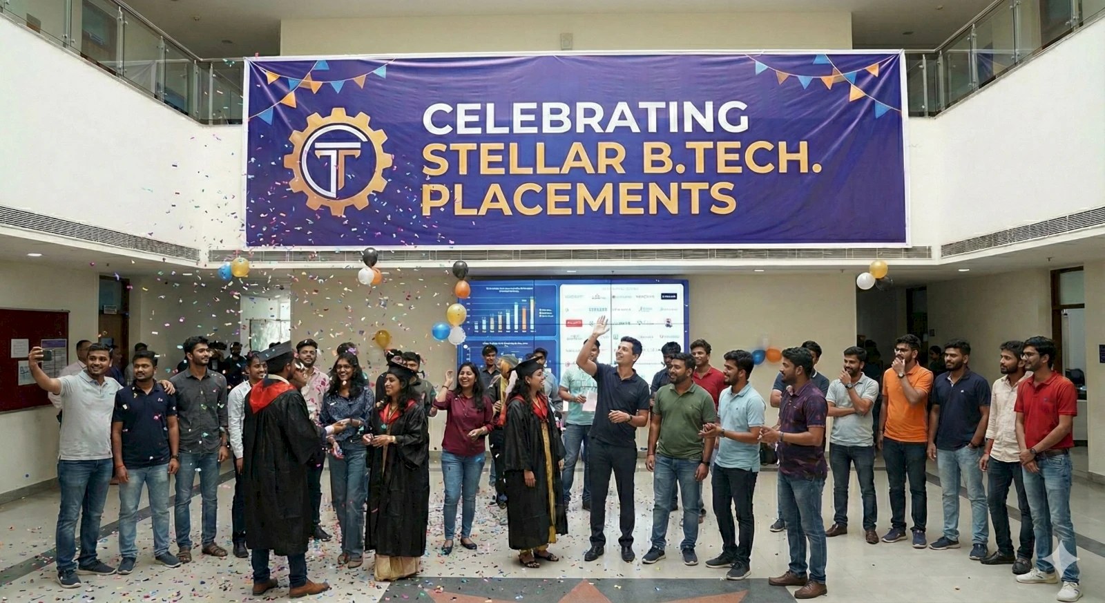 How Shiv Nadar IoE's B. Tech. placements succeed