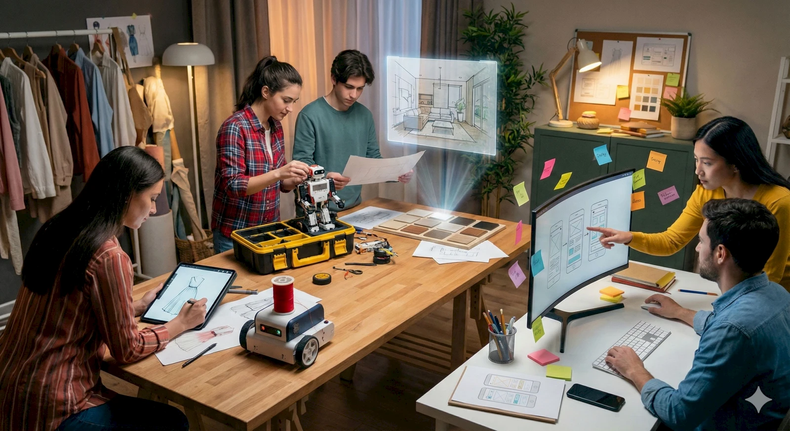 A B.Des. course teaches how to train minds that can solve real problems.