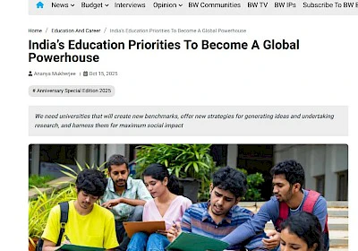 India’s Education Priorities To Become A Global Powerhouse