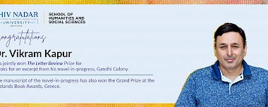 Dr. Vikram Kapur Honoured with International Literary Prizes