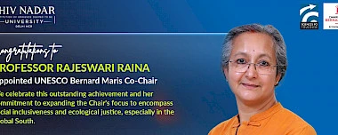 Professor Raina appointed UNESCO Co-chair
