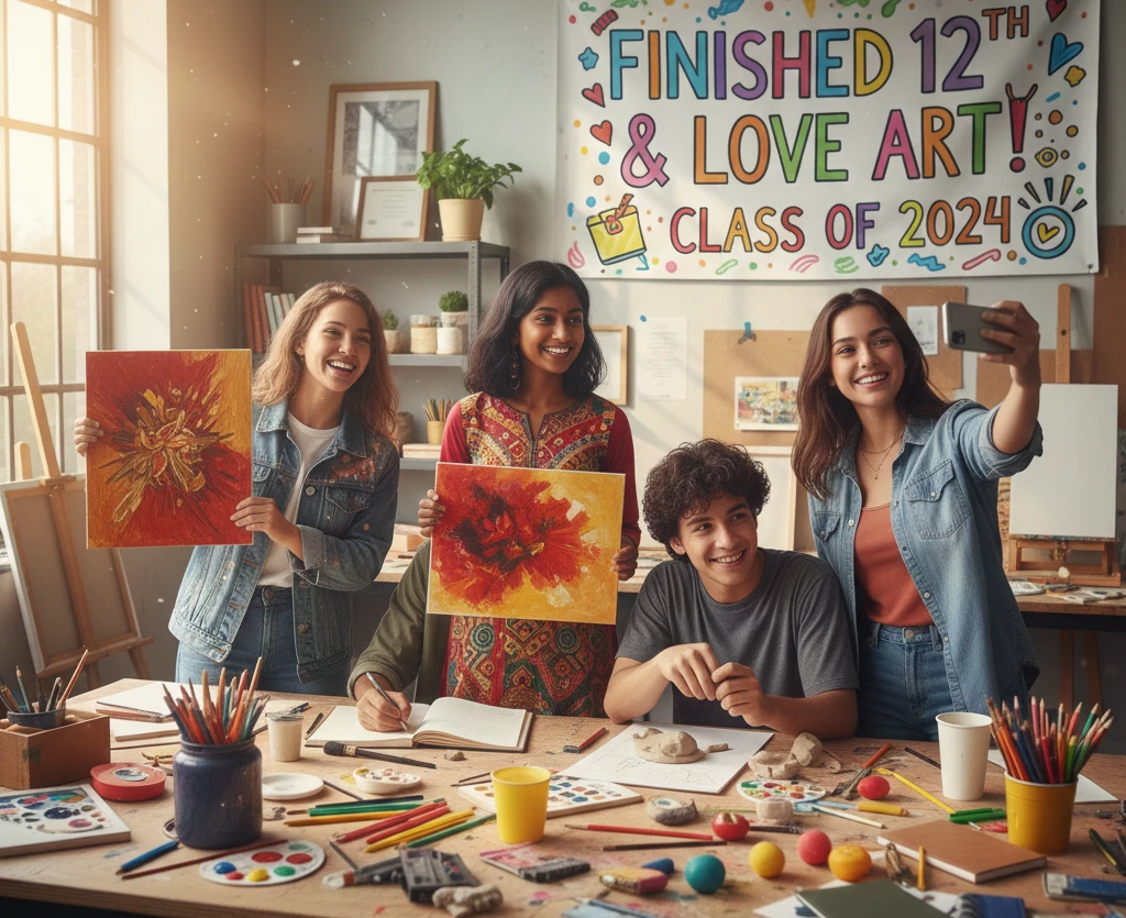 Finished 12th and Love Art