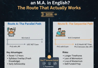 Clear NET First or Pursue an M.A. in English? The Route That Actually Works
