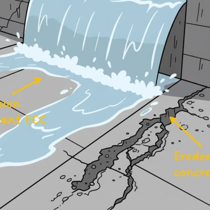 Engineered Cementitious Composites: Tailored Solution for Abrasion- and Erosion-Resistant Concrete for Hydraulic Infrastructure