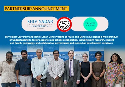 Trinity Laban Conservatoire of Music and Dance and Shiv Nadar University sign Memorandum of Understanding to foster arts collaboration