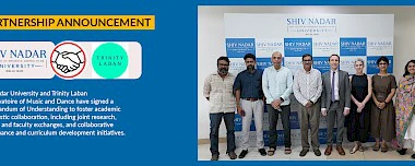 Trinity Laban Conservatoire of Music and Dance and Shiv Nadar University sign Memorandum of Understanding to foster arts collaboration