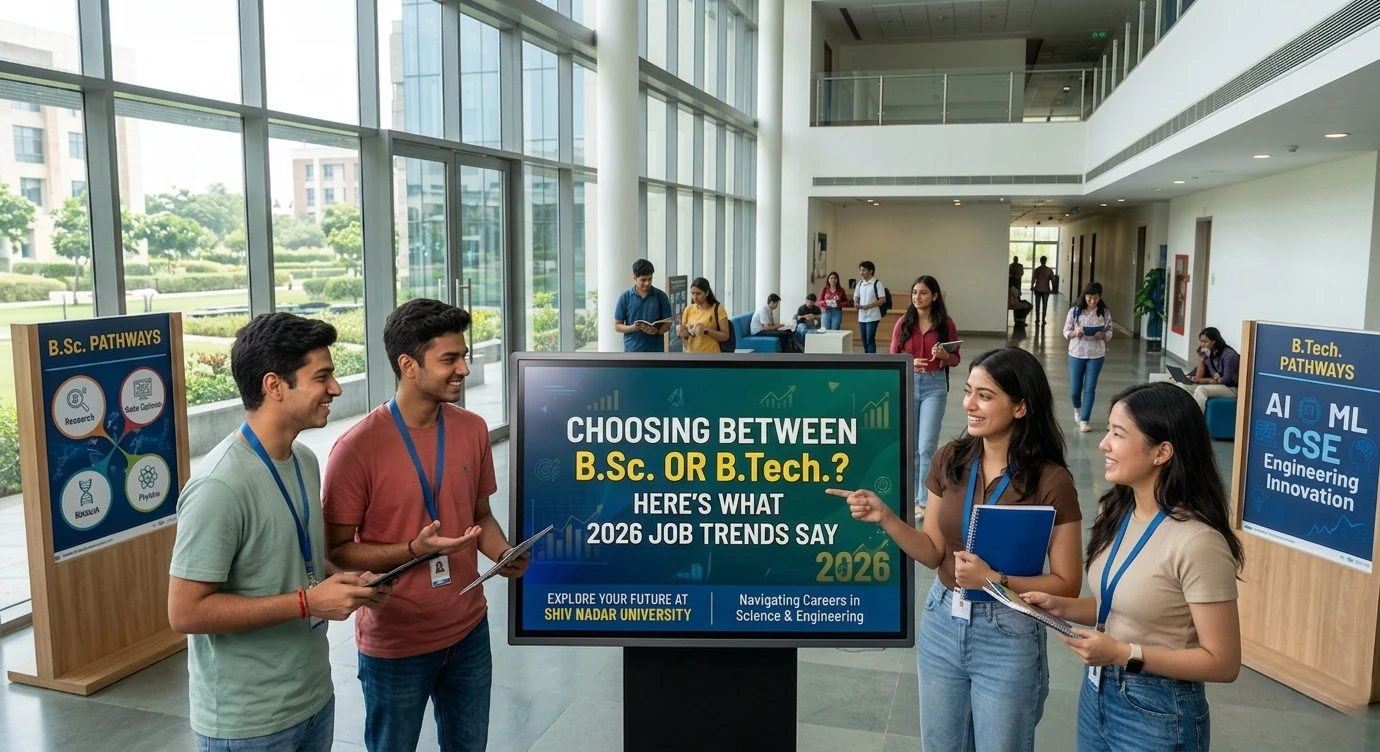 Choosing Between B.Sc. or B.Tech.