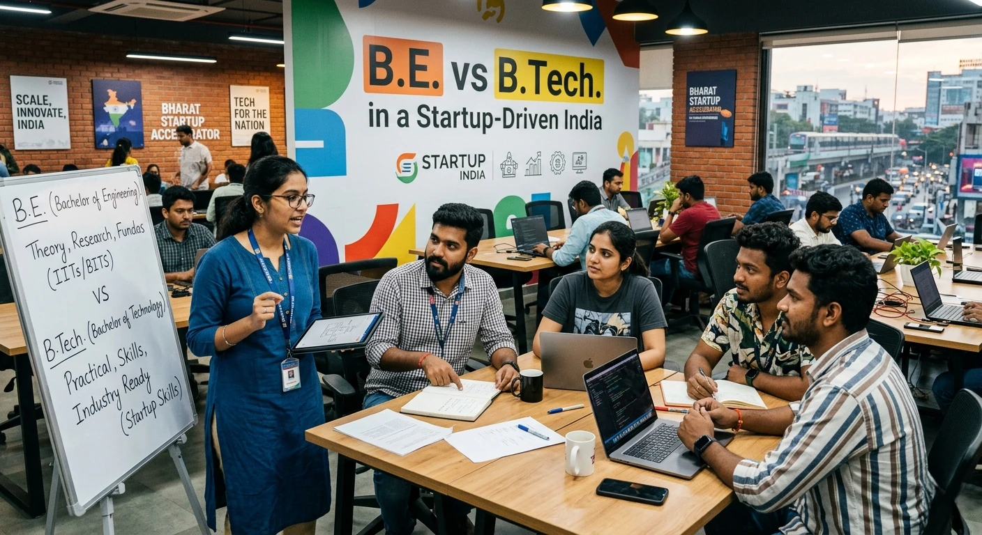 B.E. vs B.Tech. in a Startup-Driven India
