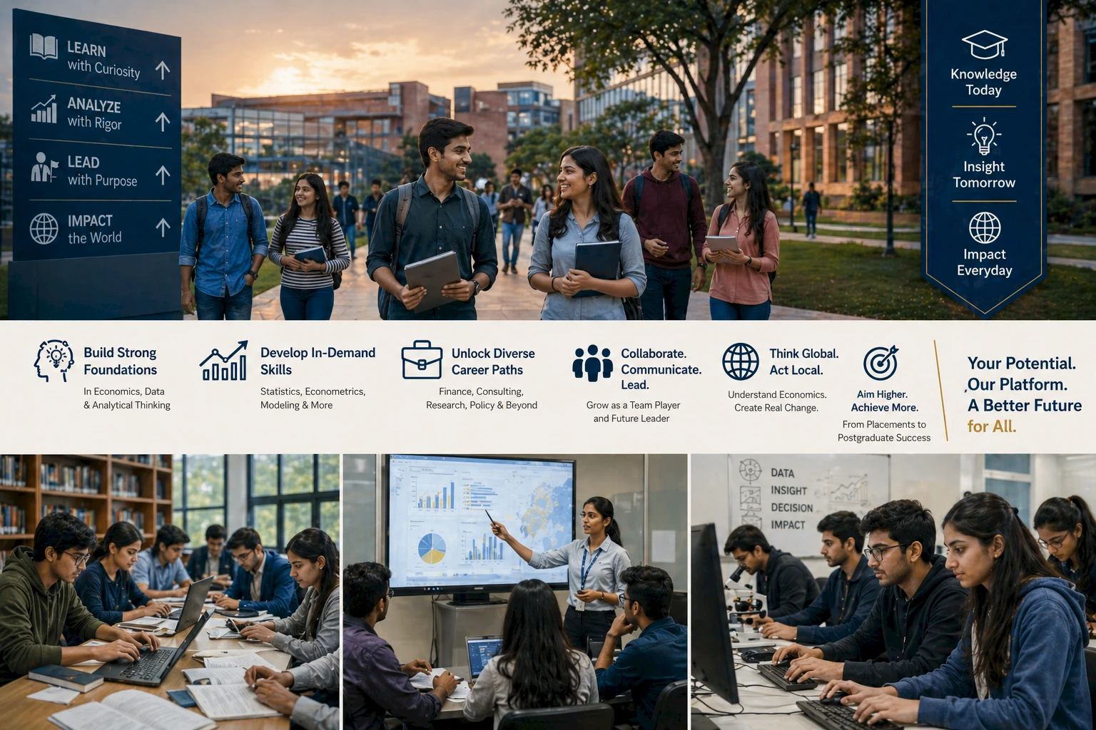 A B.Sc. in Economics turns theory into data-driven power—giving you an edge a BA simply can’t match.