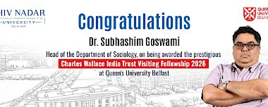 Dr. Subhashim Goswami Honoured with CWIT Visiting Fellowship for International Research Collaboration