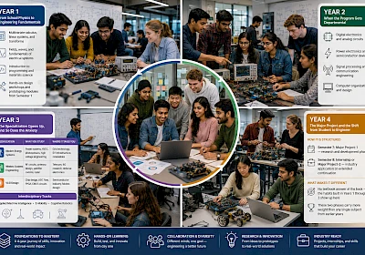 From Semester One to Final Year: How a B.Tech. in Electrical and Computer Engineering Actually Unfolds