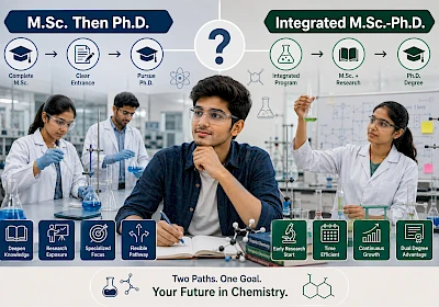 M.Sc. Then Ph.D. or Integrated M.Sc.-Ph.D. in Chemistry: Which Path is Right After a B.Sc.?