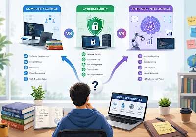 MS Computer Science vs Cybersecurity vs AI: Which Master's Degree Is Right for You?