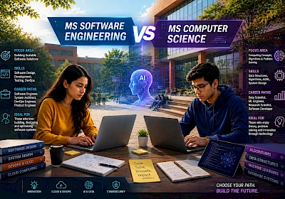 MS Software Engineering vs MS Computer Science: Key Differences Explained