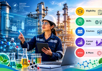 How to Become a Chemical Process Engineer: Eligibility, Skills, Courses, Career Path & More