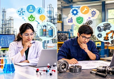 Chemical Engineer vs Mechanical Engineer: How They Think, Work and Build Different Systems