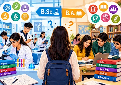 B.Sc. vs B.A. After Class 12th: Which Option Is Right for You?
