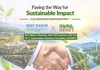 Paving the Way for Sustainable Impact: Announcing Our Collaboration with M.S.Swaminathan Research Foundation