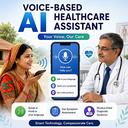Voice-based AI Healthcare Assistant: Automating Forms, Inquiries, and Initial Diagnosis